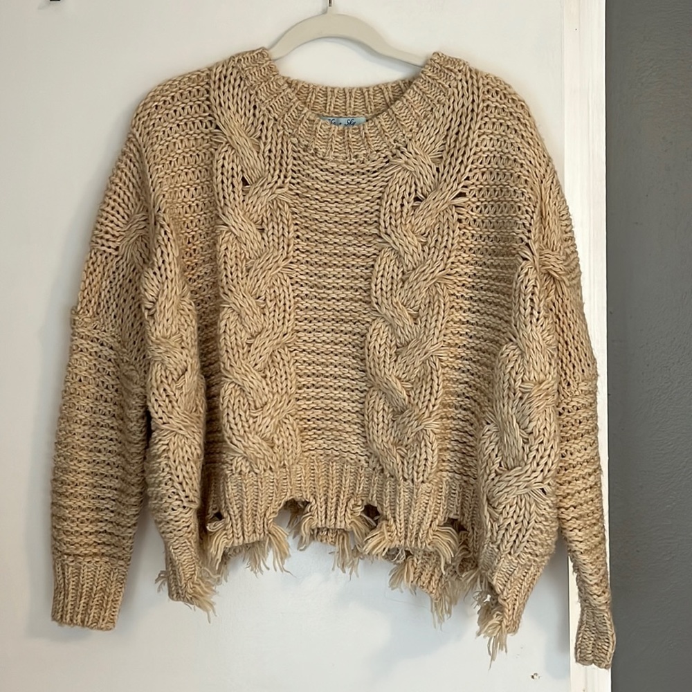 Crop Knit Sweater